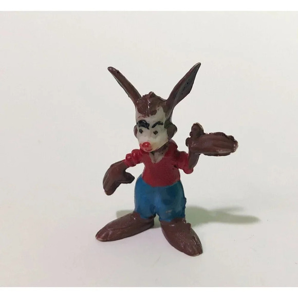 Vintage Marx Tinykins Hanna Barbera Brer Rabbit  Miniature Figure Hand Painted - Picture 8 of 13